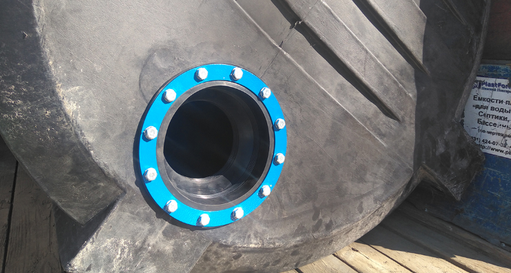 Муфта гермоввод для кессона