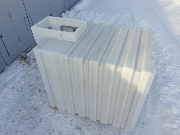 Пластиковые бесшовные погреба